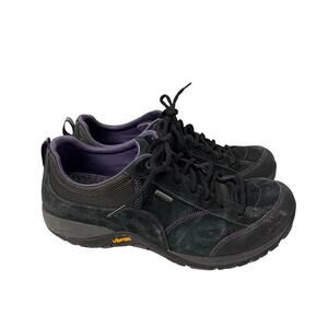 Dansko Paisley Shoes Womens Size 11 Waterproof Vibram Black Suede Comfort 41